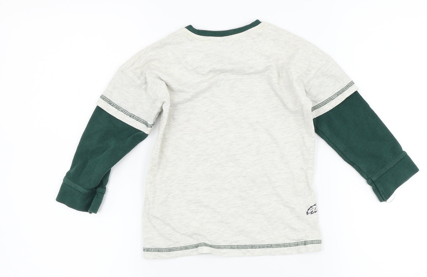 TU Boys Grey   Basic T-Shirt Size 3-4 Years  - The Gruffalo