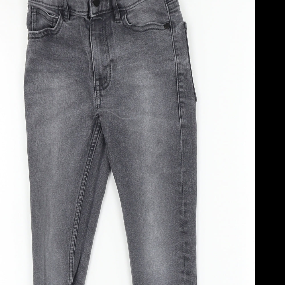 NEXT Boys Grey  Denim Skinny Jeans Size 6 Years