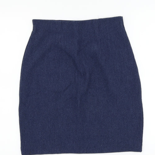 St michael Womens Blue   Bandage Skirt Size 10