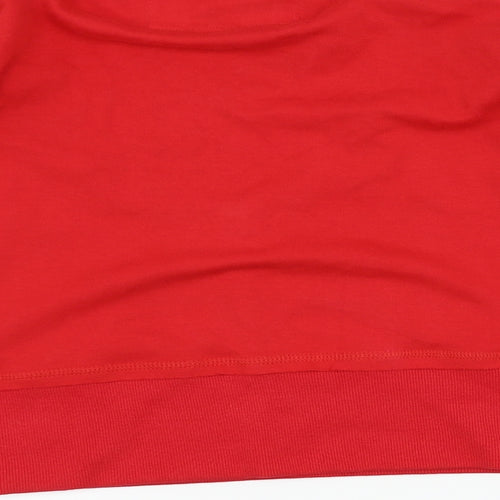 New Look Womens Red   Pullover Sweatshirt Size 14