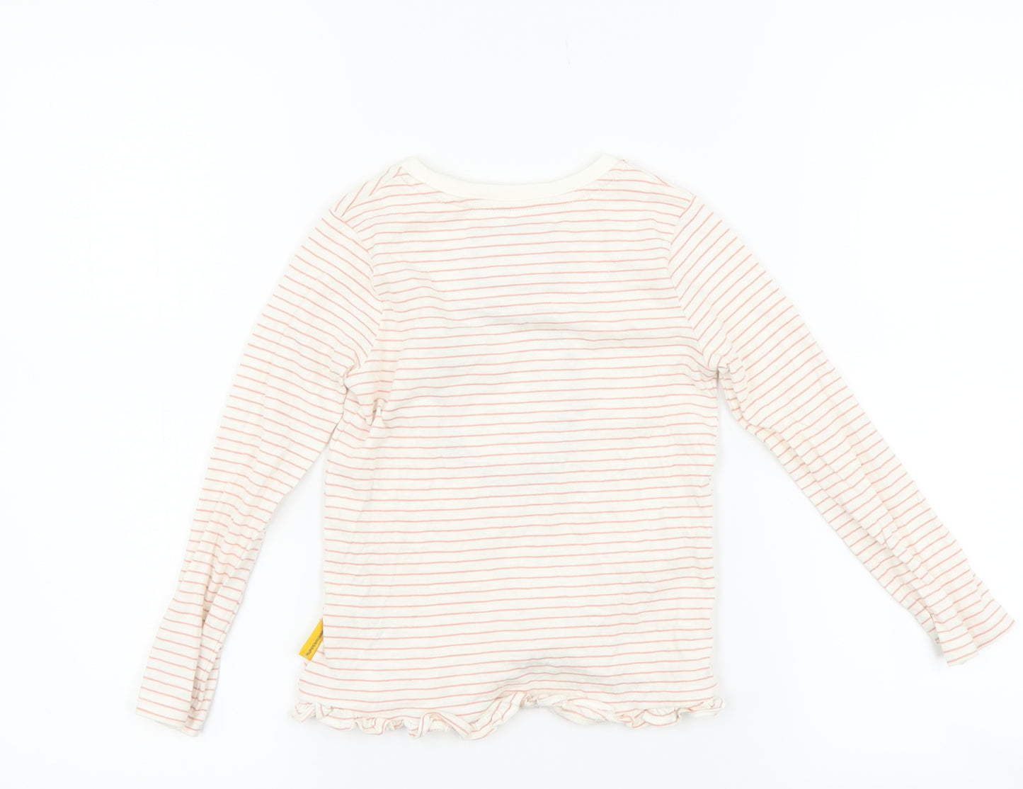 TU Girls Pink Striped  Basic T-Shirt Size 3-4 Years  - The Gruffalo