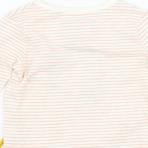 TU Girls Pink Striped  Basic T-Shirt Size 3-4 Years  - The Gruffalo