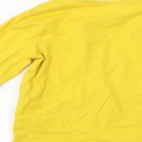 Nutmeg Girls Yellow   Basic T-Shirt Size 3-4 Years  - love