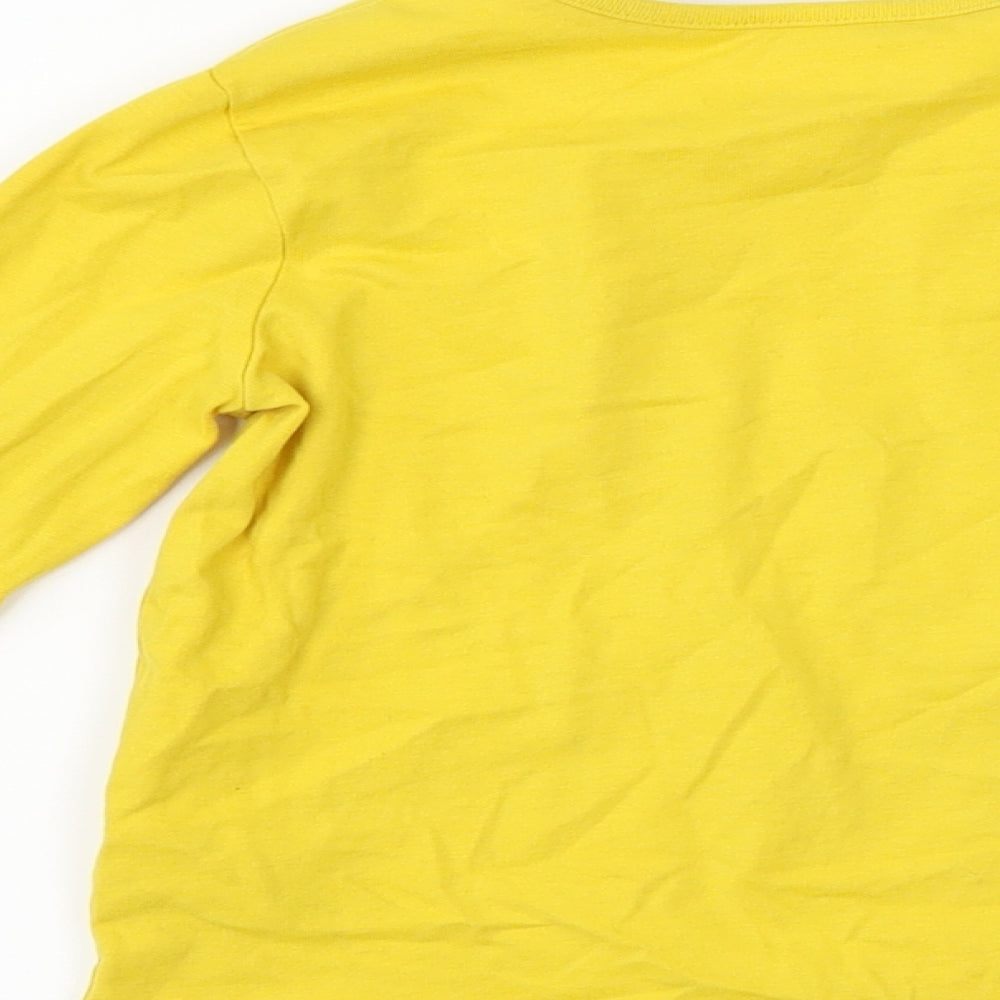 Nutmeg Girls Yellow   Basic T-Shirt Size 3-4 Years  - love