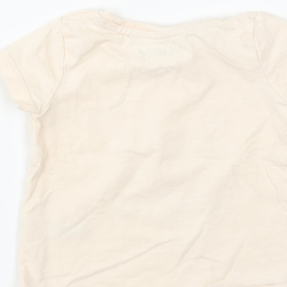 Nutmeg Girls Pink   Basic T-Shirt Size 12-18 Months  - unicorn my mummy is magical