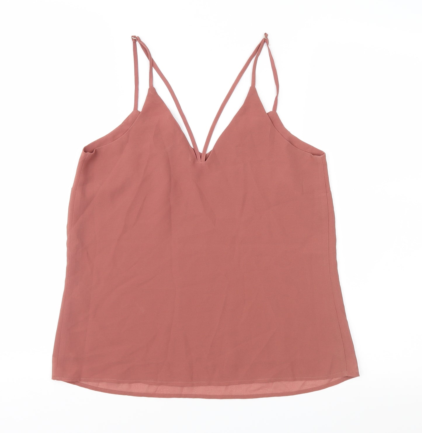 New Look Womens Brown   Camisole Blouse Size 6