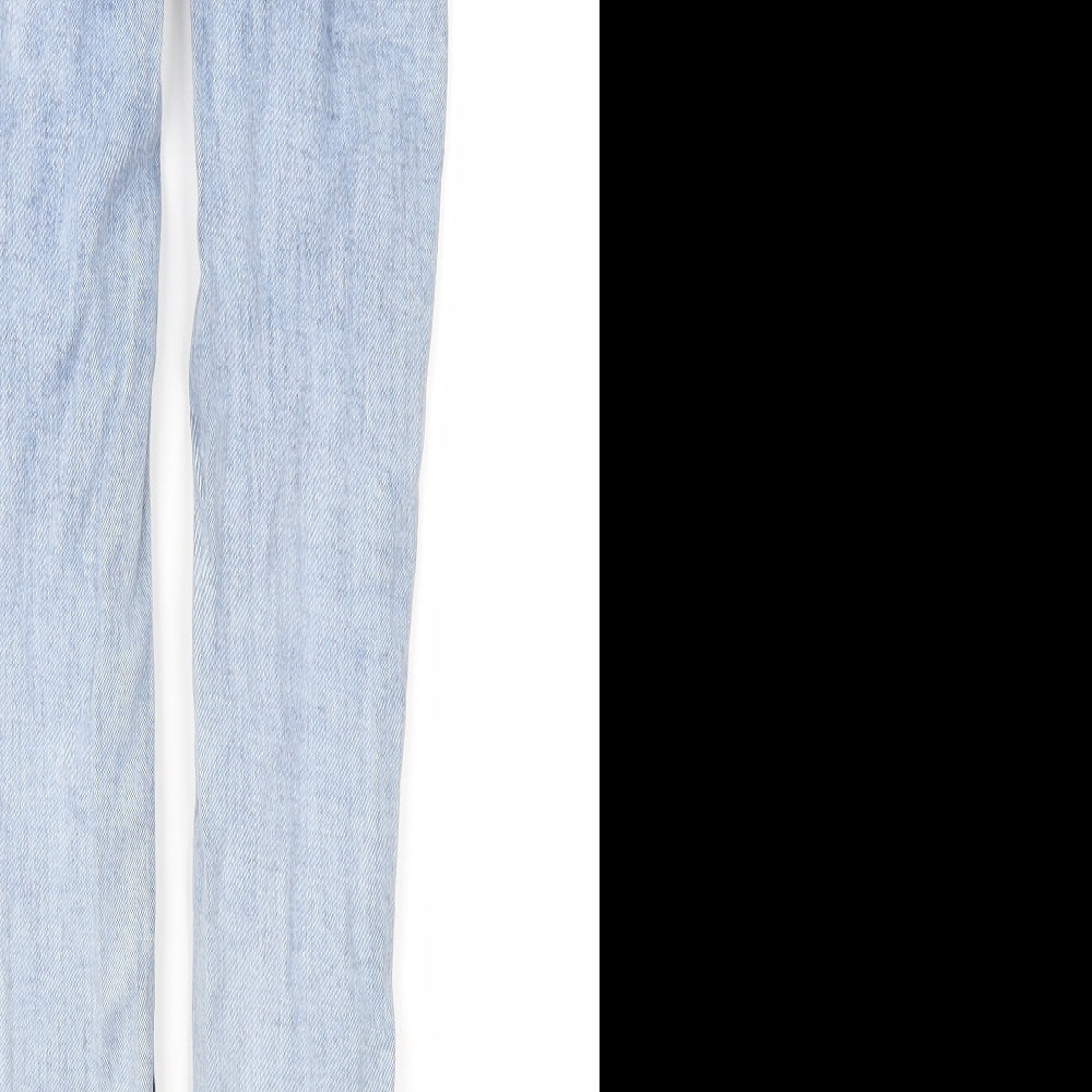 New Look Womens Blue  Denim Skinny Jeans Size 6 L27 in