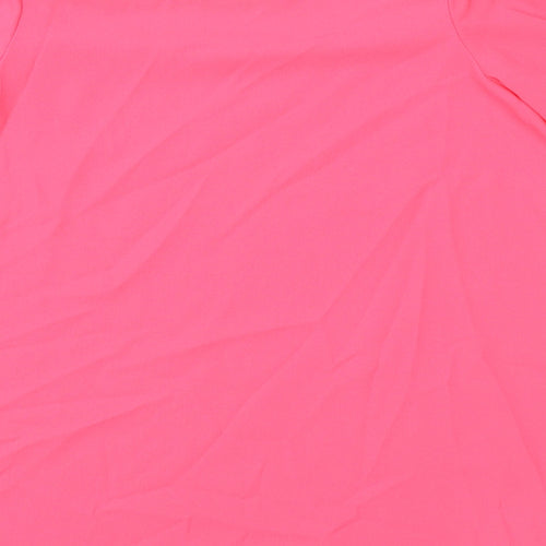 George Womens Pink   Basic Blouse Size 8
