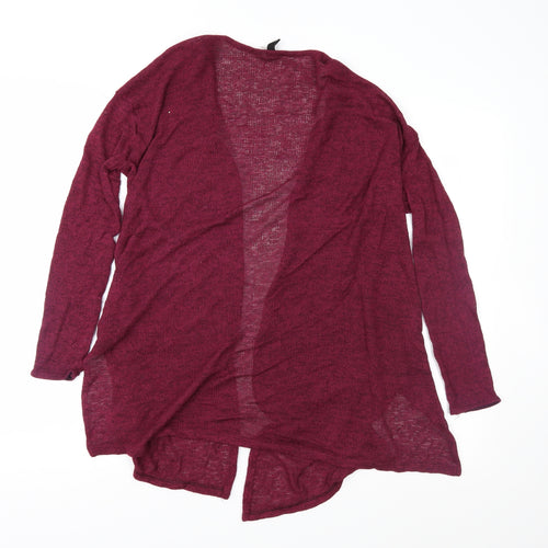H&M Womens Purple  Taffeta Cardigan Jumper Size S