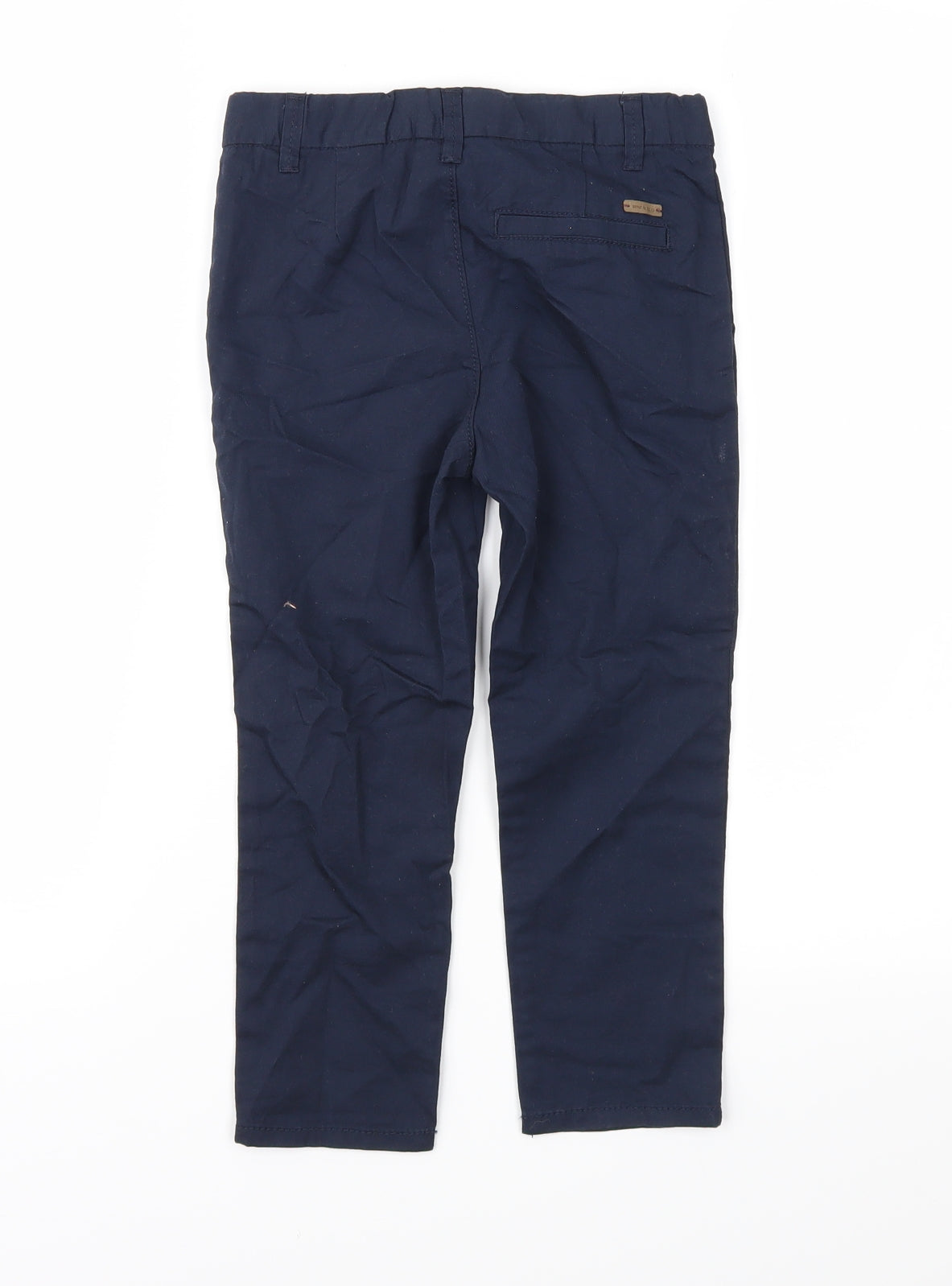 H&M Boys Blue   Dress Pants Trousers Size 4 Years