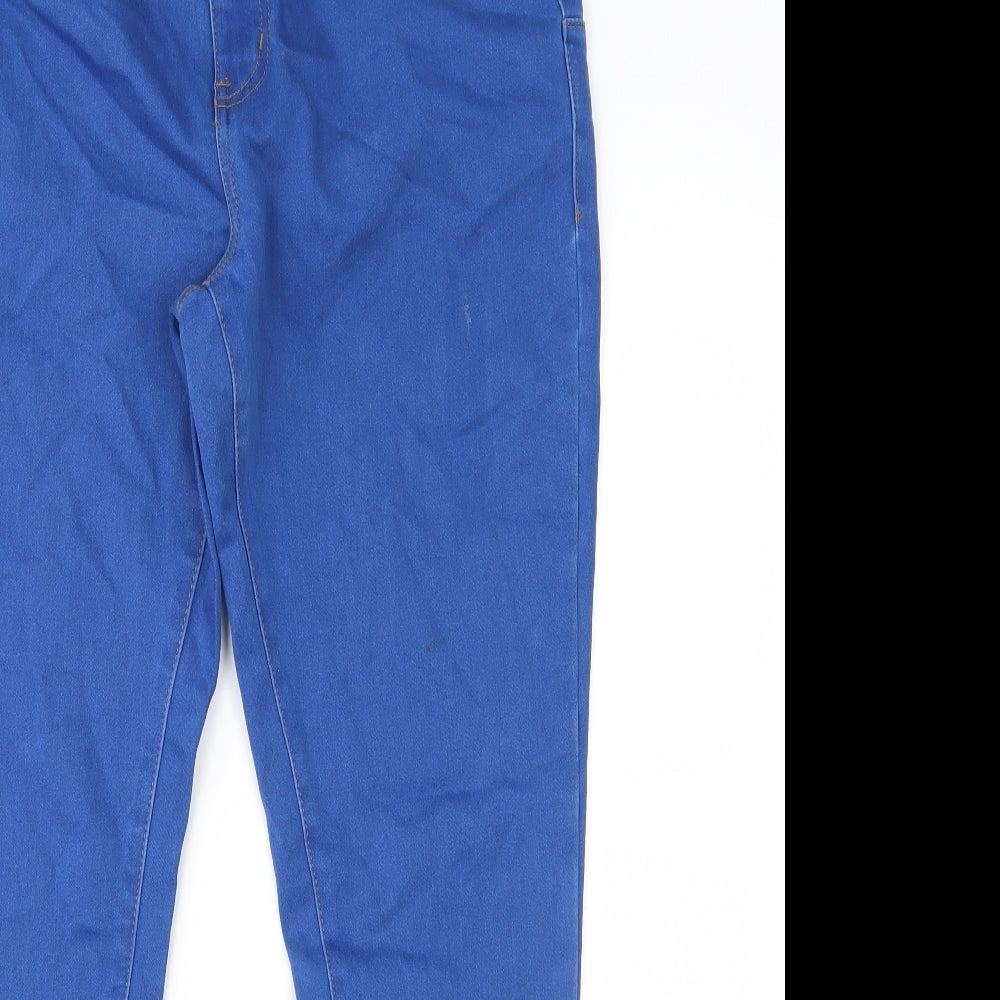 Denim & Co. Womens Blue  Denim Straight Jeans Size 18 L28 in