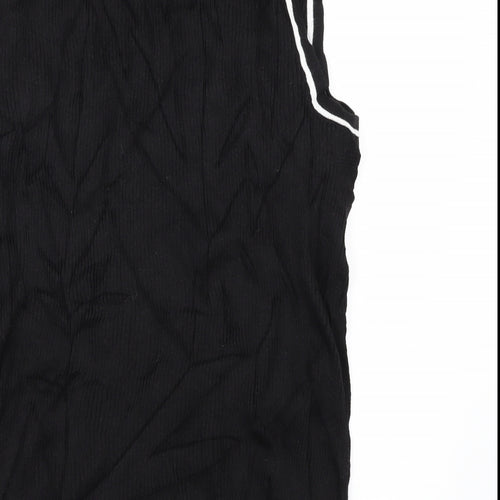 Jones New York Womens Black   Vest Jumper Size XL