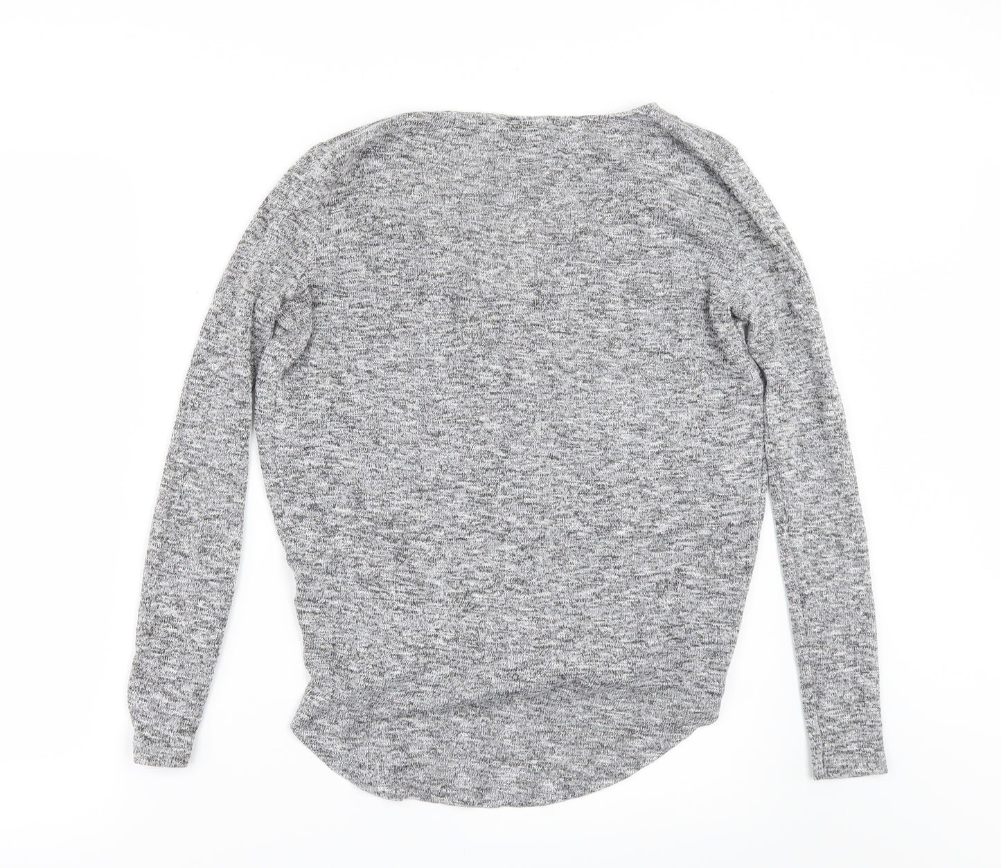 River Island Womens Grey   Basic T-Shirt Size 8