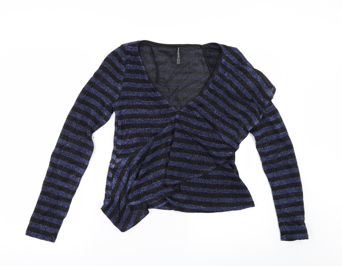 Zara Womens Blue   Pullover Jumper Size M
