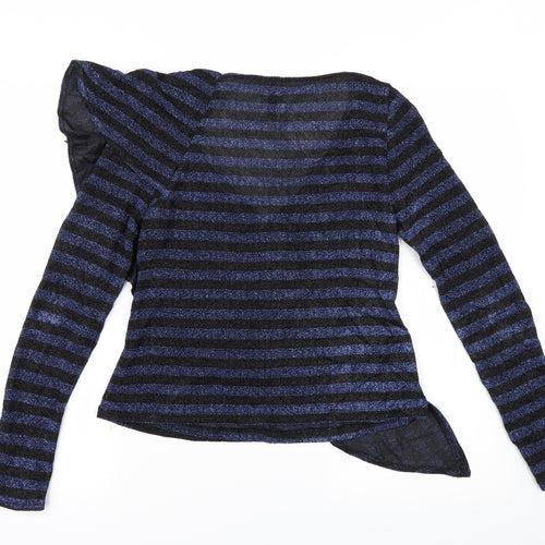 Zara Womens Blue   Pullover Jumper Size M
