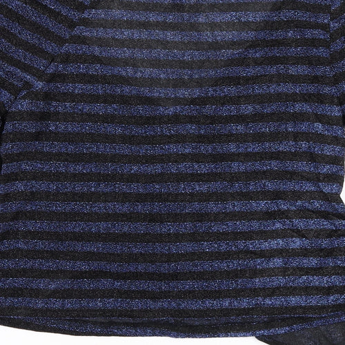 Zara Womens Blue   Pullover Jumper Size M