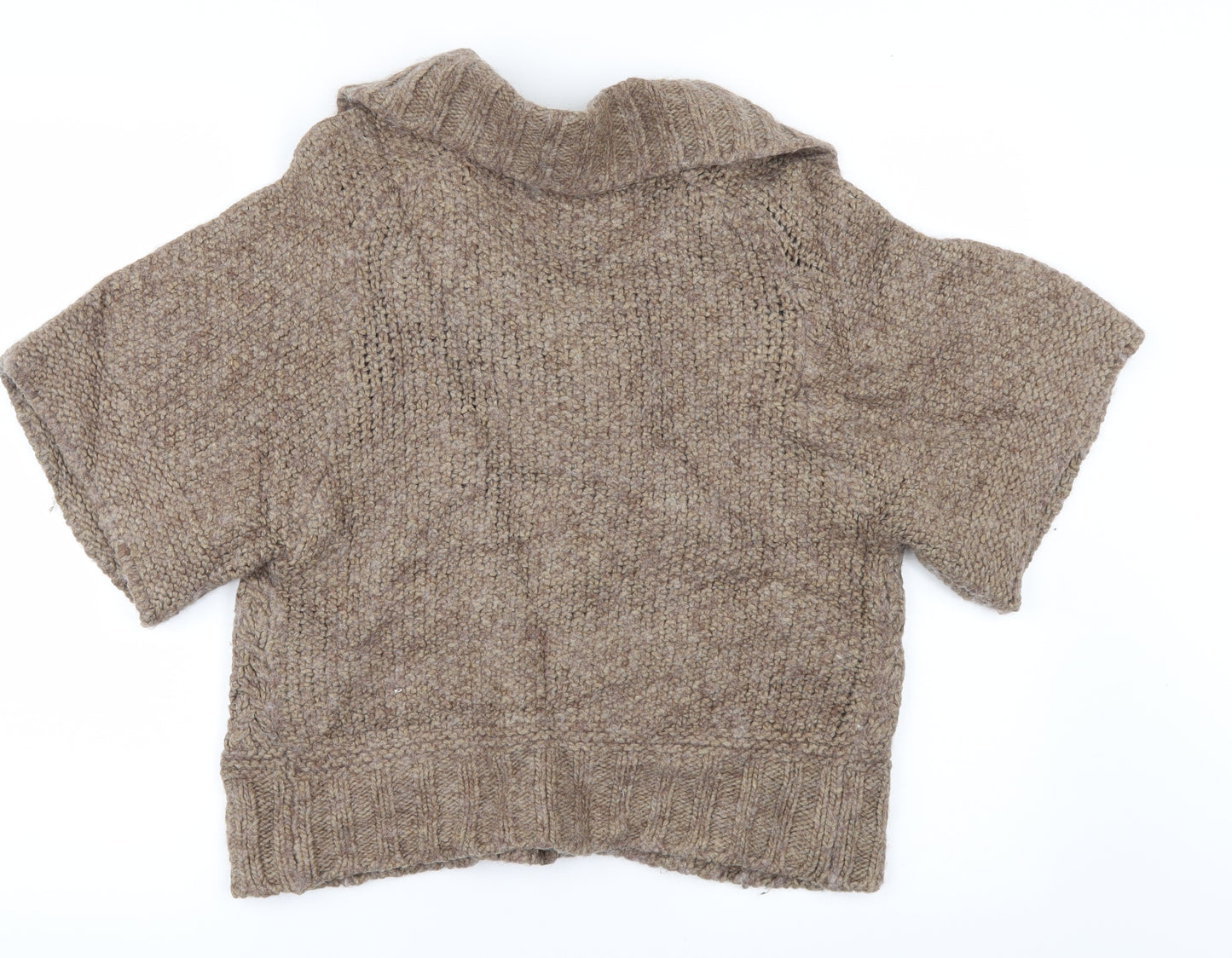 Marks and Spencer Womens Beige   Cardigan Jumper Size 10