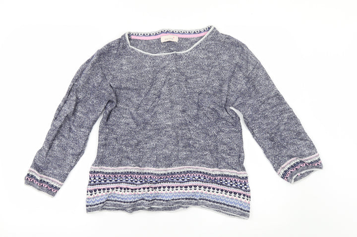 Per Una Womens Blue   Pullover Jumper Size 4