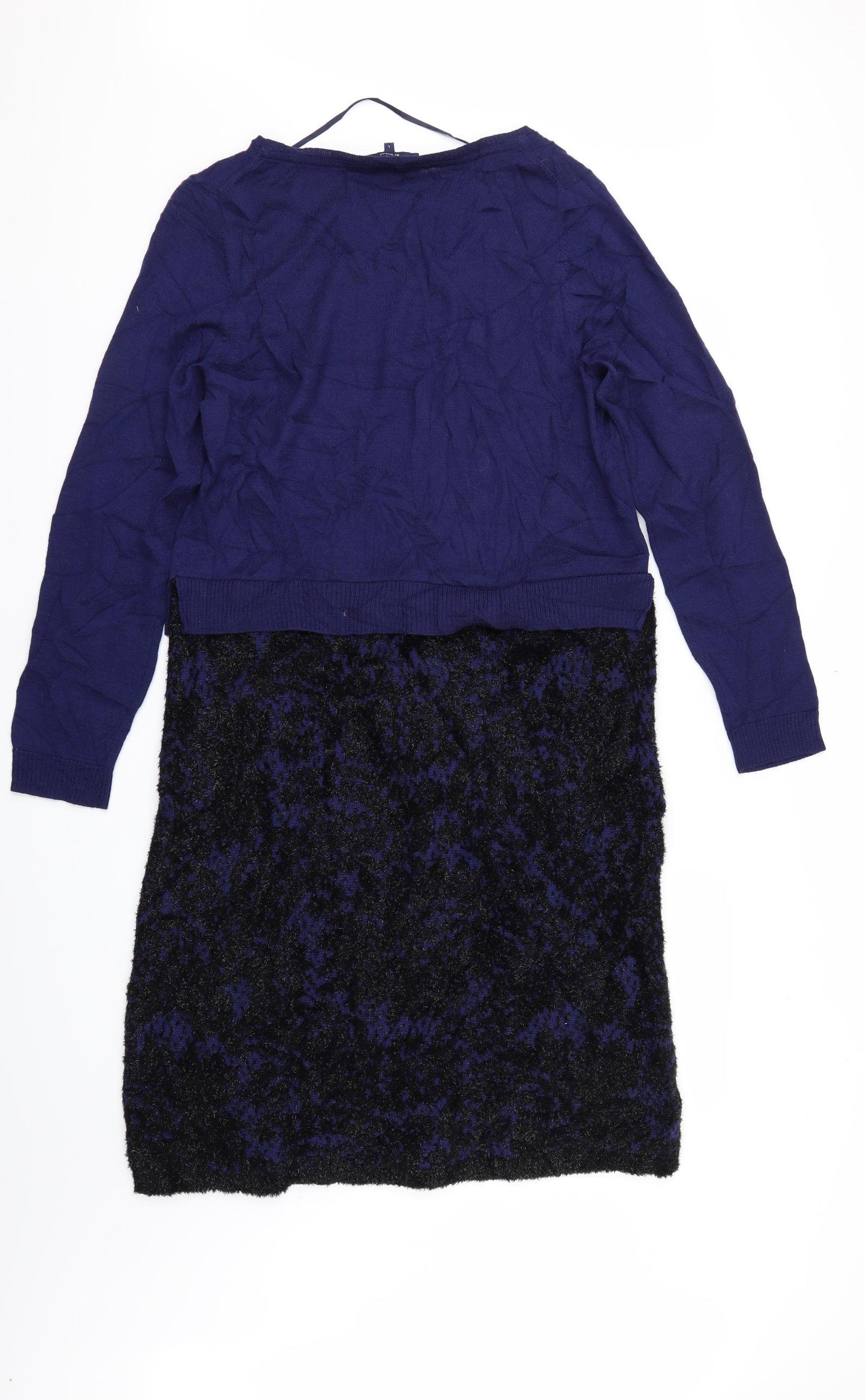 Viyella Womens Blue   Jumper Dress  Size L
