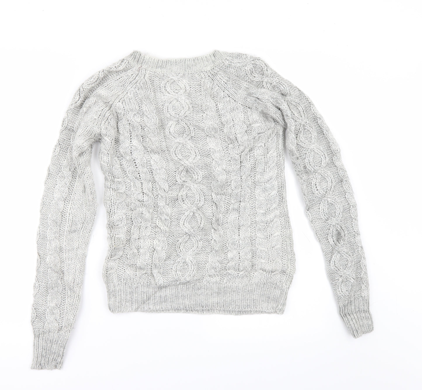 Primark Womens Grey   Pullover Jumper Size 8