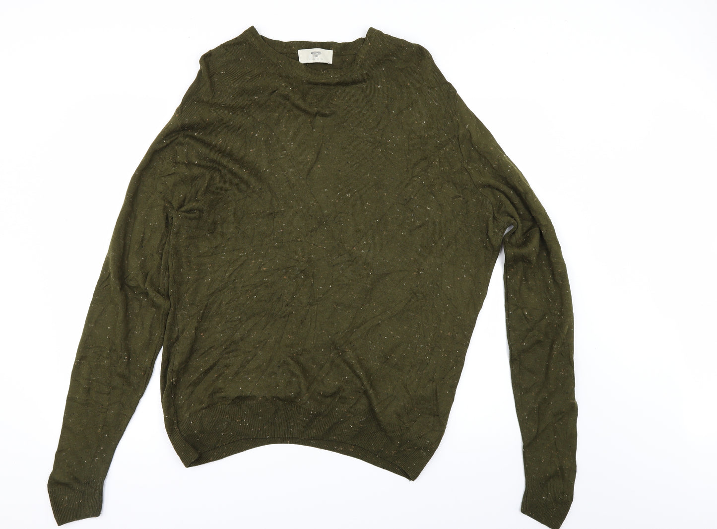 Good Souls Mens Green   Pullover Jumper Size L