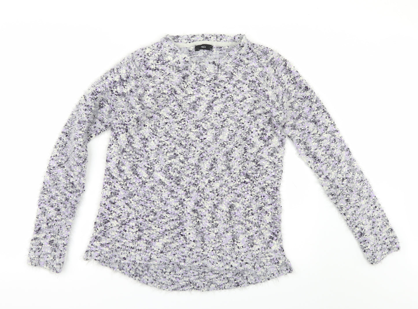 M&Co Womens Purple   Pullover Jumper Size 12