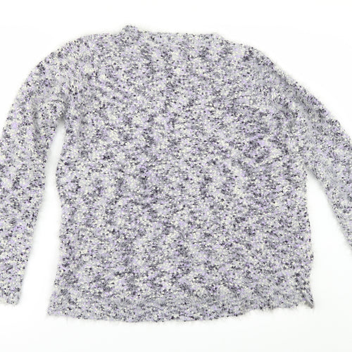 M&Co Womens Purple   Pullover Jumper Size 12