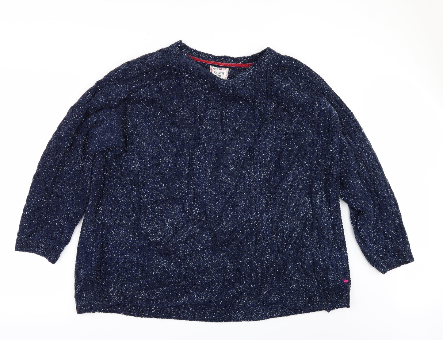 EWM Womens Blue   Pullover Jumper Size 24  - Gilter