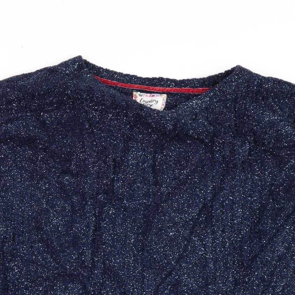 EWM Womens Blue   Pullover Jumper Size 24  - Gilter