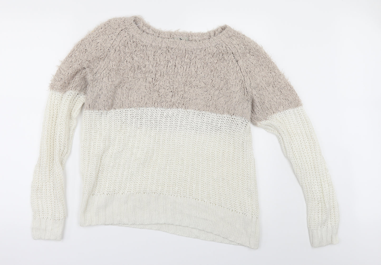 TU Womens Beige   Pullover Jumper Size 12