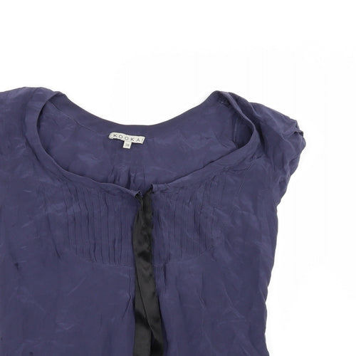 Kookai Womens Blue   Tunic Blouse Size 12