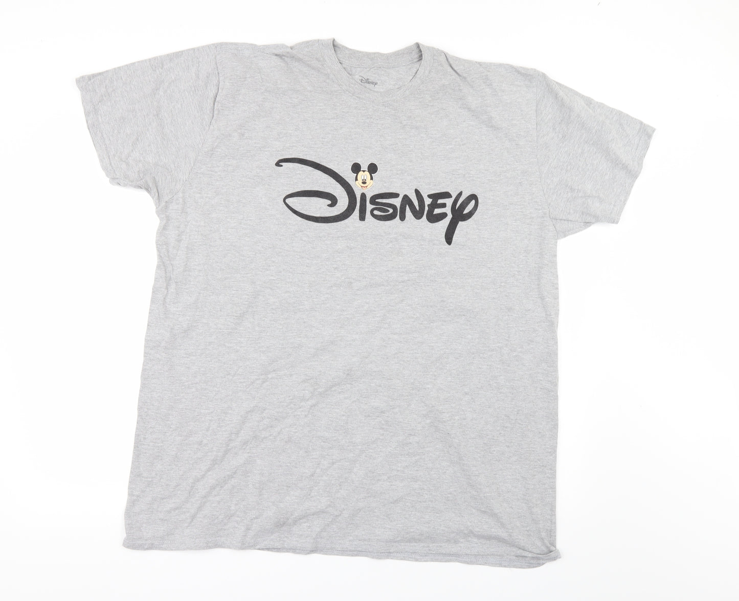 Disney Womens Grey   Basic T-Shirt Size 24  - Disney n