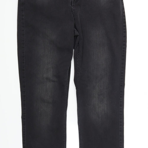 RJR.John Rocha Womens Black  Denim Jegging Jeans Size 14 L28 in