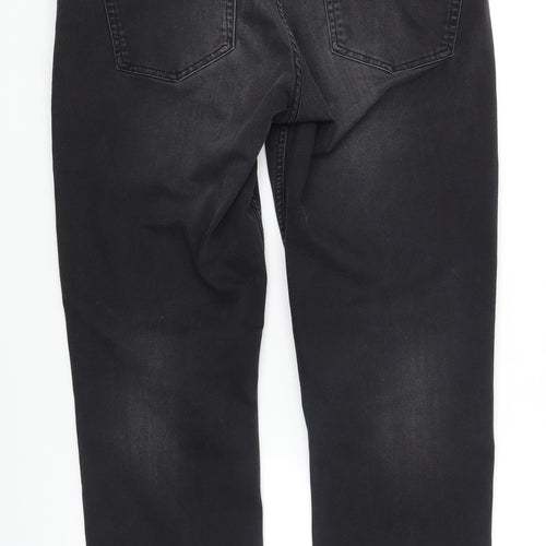 RJR.John Rocha Womens Black  Denim Jegging Jeans Size 14 L28 in