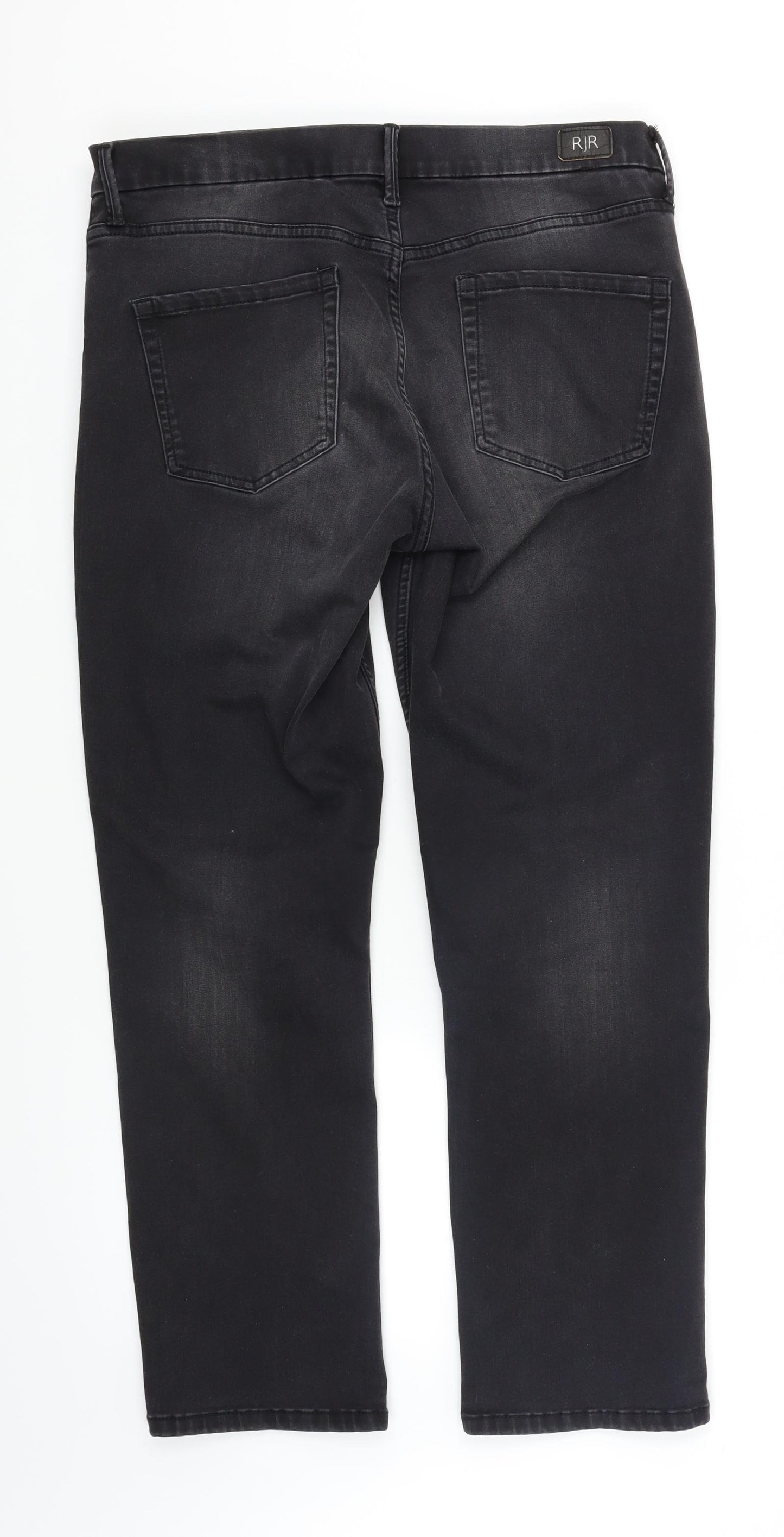 RJR.John Rocha Womens Black  Denim Jegging Jeans Size 14 L28 in