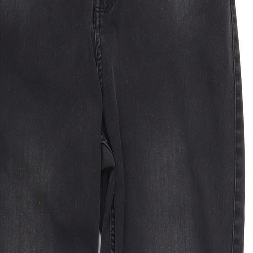 RJR.John Rocha Womens Black  Denim Jegging Jeans Size 14 L28 in