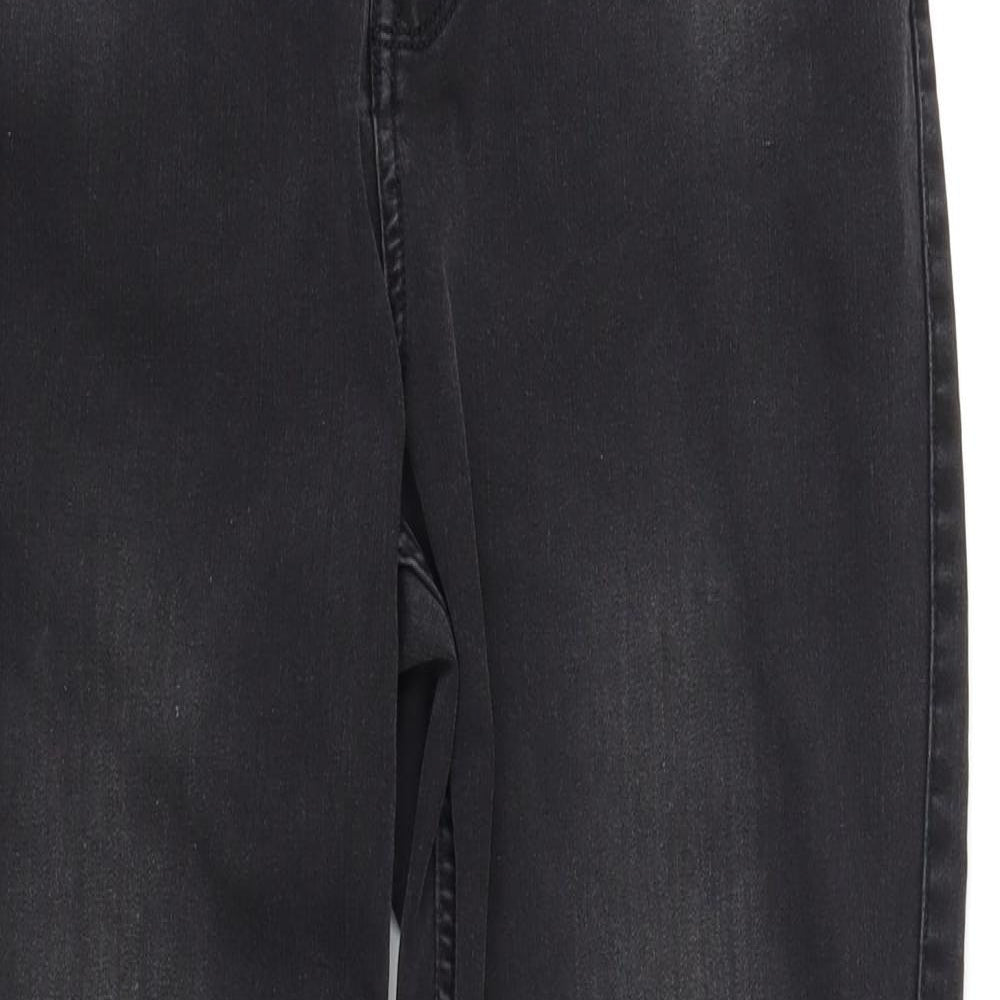 RJR.John Rocha Womens Black  Denim Jegging Jeans Size 14 L28 in