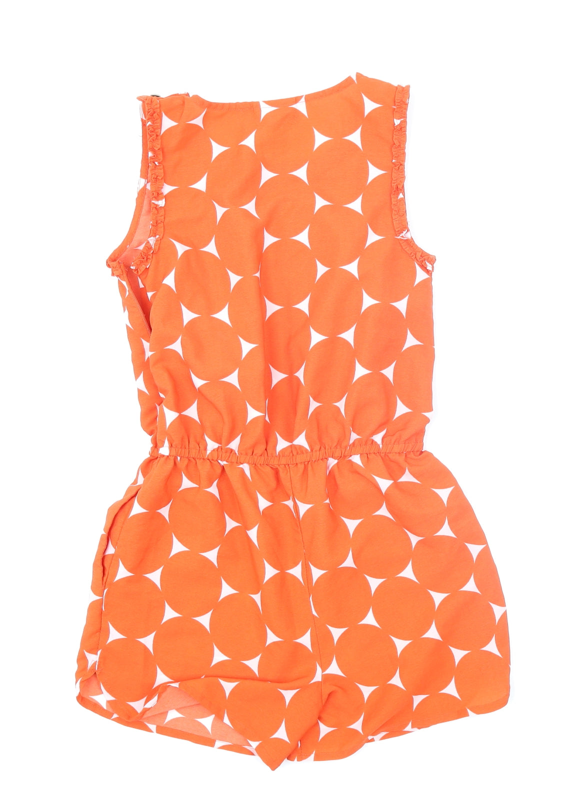 NEXT Girls Red Polka Dot  Playsuit One-Piece Size 8 Years