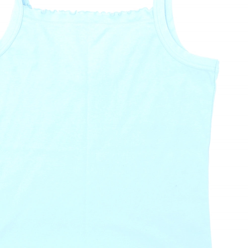 Donna Lewis Womens Blue   Camisole T-Shirt Size L