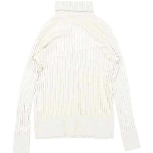 F&F Womens Beige  Knit Pullover Jumper Size 12