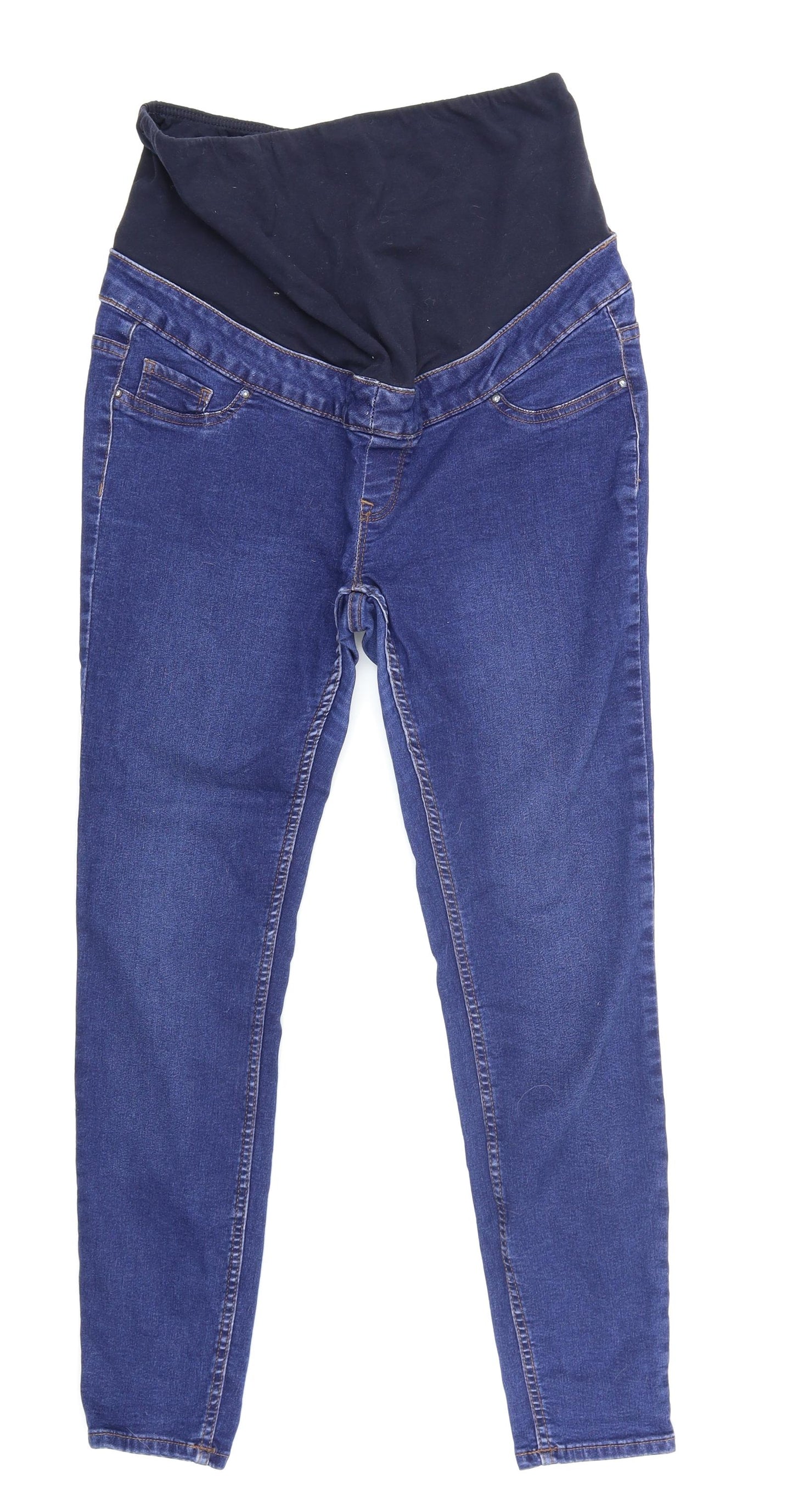 New Look Womens Blue  Denim Jegging Jeans Size 10 L27 in