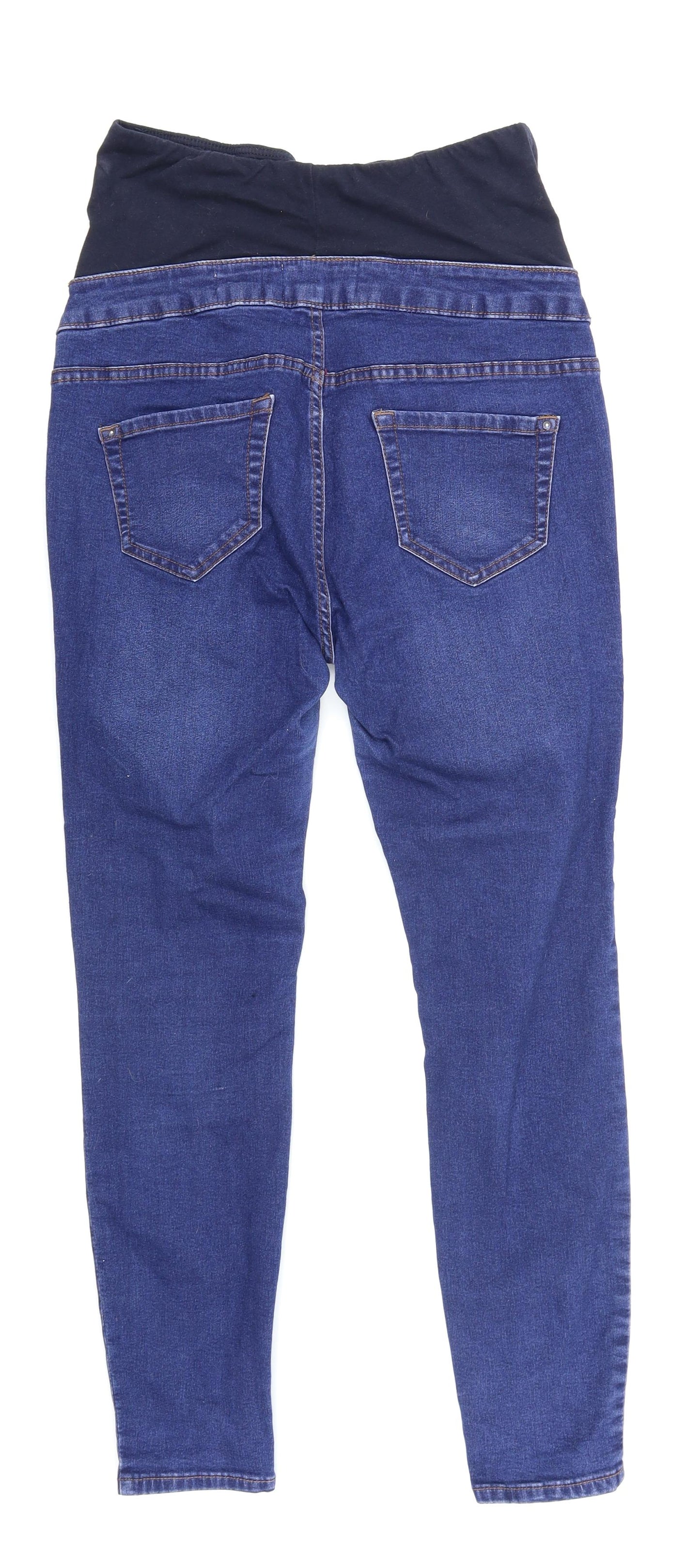 New Look Womens Blue  Denim Jegging Jeans Size 10 L27 in