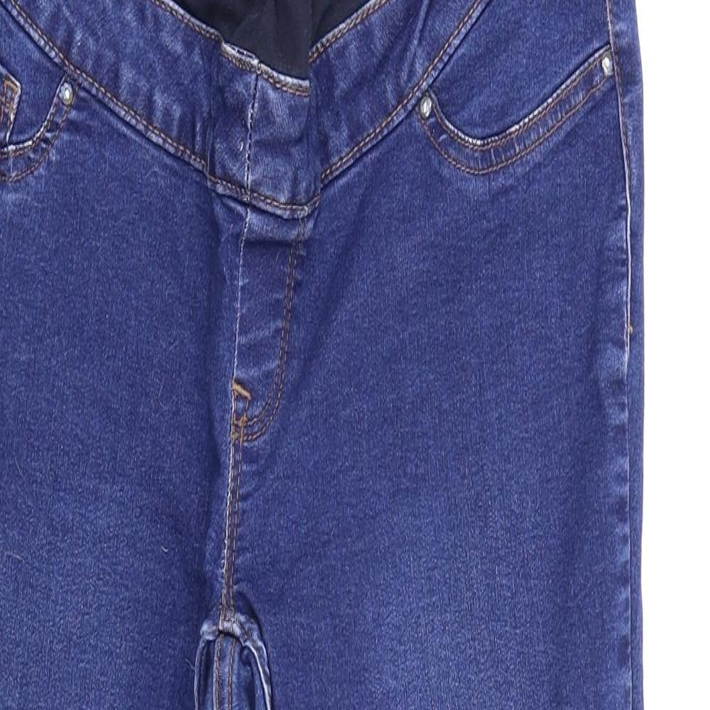 New Look Womens Blue  Denim Jegging Jeans Size 10 L27 in