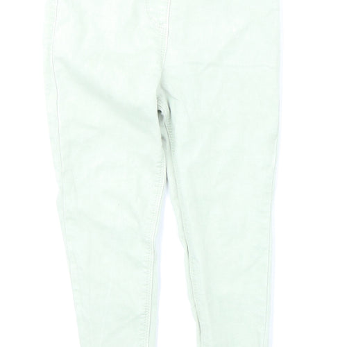 George Girls Green  Denim Jegging Jeans Size 4-5 Years