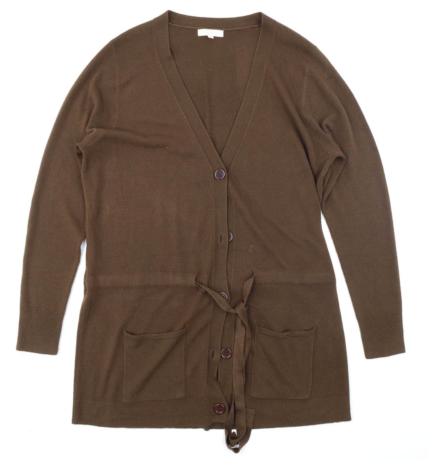 Victoria Jayne Womens Brown  Knit Cardigan Jumper Size 20