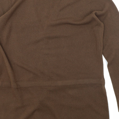 Victoria Jayne Womens Brown  Knit Cardigan Jumper Size 20
