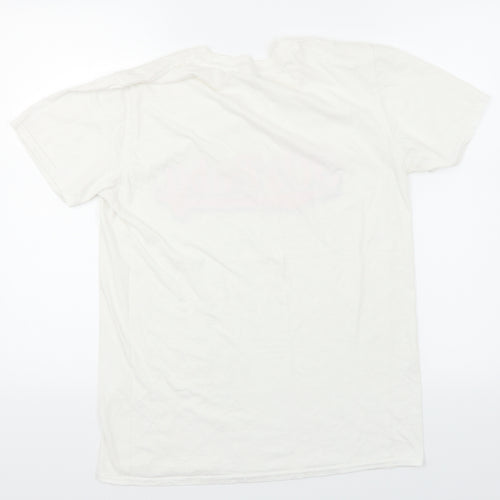 Gildan Womens White   Basic T-Shirt Size M