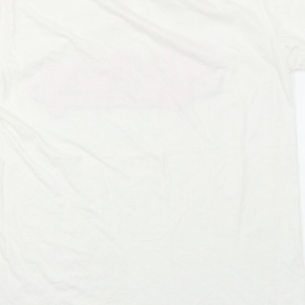 Gildan Womens White   Basic T-Shirt Size M