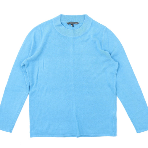 Bon Marché Womens Blue  Knit Pullover Jumper Size 12