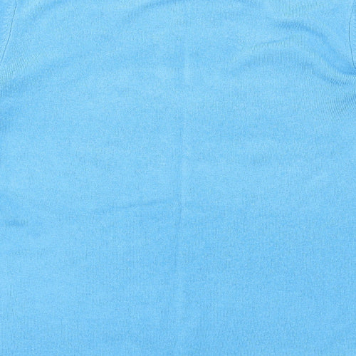 Bon Marché Womens Blue  Knit Pullover Jumper Size 12